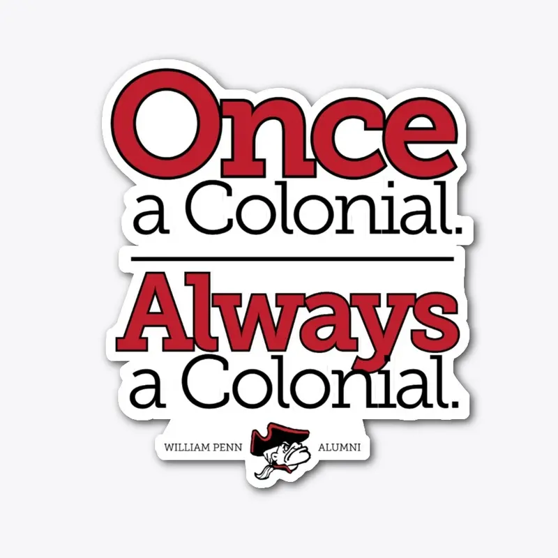 Once A Colonial